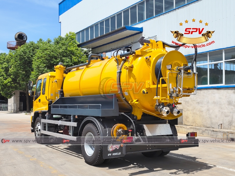 8,000 Litres Combined Vacuum Jet ISUZU - LB